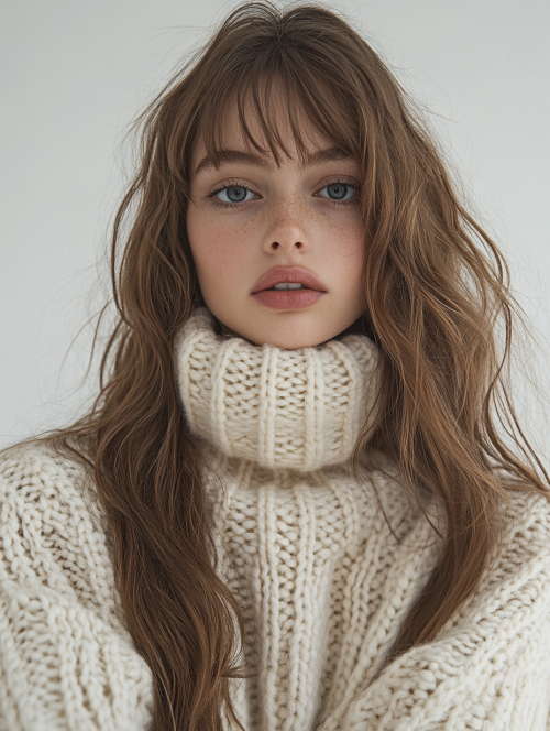 u8133182291 Sweater with textured bobble pattern adds volume dedca2f9 7bcd 4498 830e 6ec21bd11e5d 1